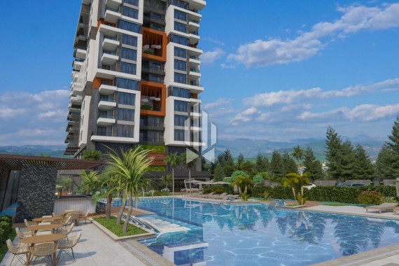 Penthouse in a new complex with first-class infrastructure, Mahmutlar