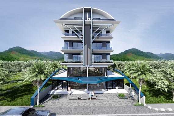 Квартира уютной планировки в стильном бутик-комплексе, Демирташ