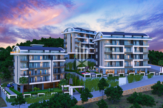 Spacious apartment in a premium complex, Oba