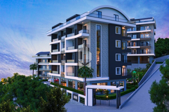 Двухуровневая квартира с двумя спальнями в живописном районе, Оба