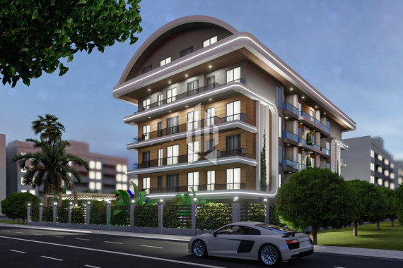 Квартира топовой планировки вблизи знаменитого пляжа Кейкубат, Центр Алании