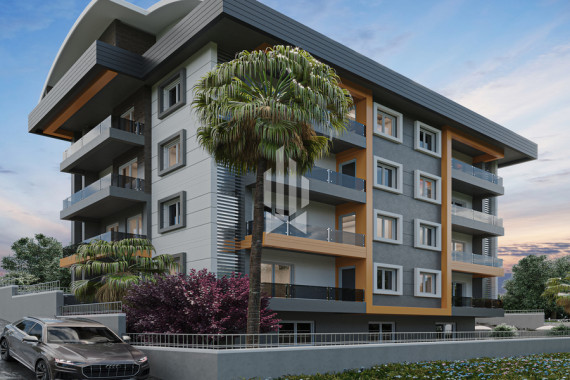 Penthouse in a modern complex with beautiful views, Avsallar