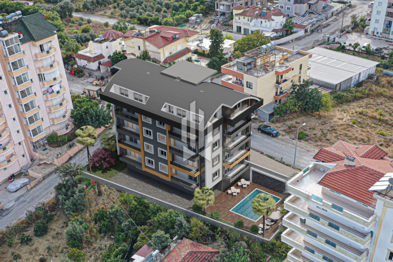 Двухэтажные апартаменты с превосходными панорамными видами, Авсаллар 6
