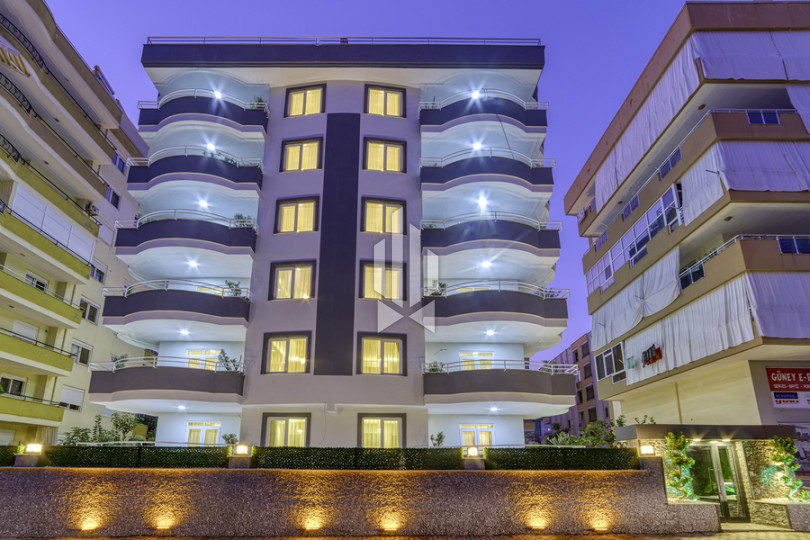 Apartments on the first floor of a comfortable complex, Mahmutlar 2