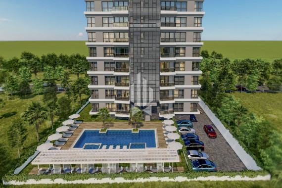 Penthouse in a complex with excellent infrastructure, Mahmutlar