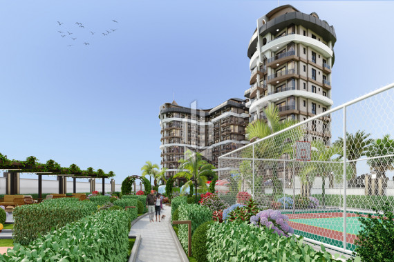 Апартаменты с двумя спальнями в престижном комплексе, Паяллар