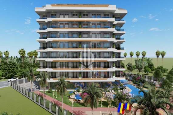 Линейные апартаменты в комплексе с превосходной локацией, Газипаша