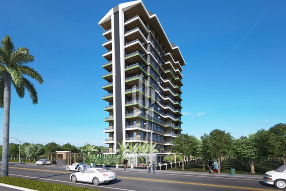 Апартаменты премиум-класса на первой береговой линии, Махмутлар