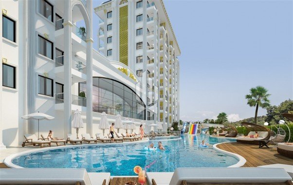 Comfort class apartment in a complex with rich infrastructure, Avsallar