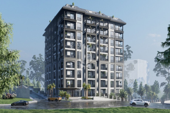 Одноуровневая квартира в 1000 метрах от пляжа Инжекум, Авсаллар