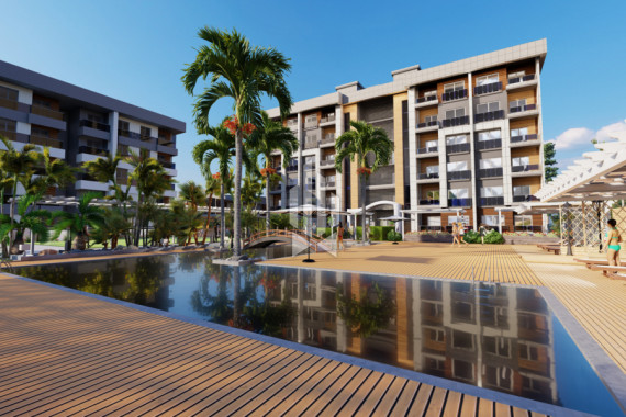 Two-bedroom apartment in a luxury residential complex, Altintash