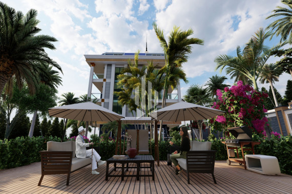 Apartment with four bedrooms, a spacious terrace and a swimming pool