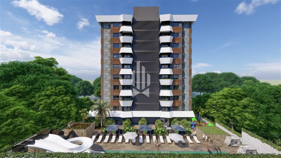 Two-bedroom apartment in a trendy complex, Mahmutlar 16