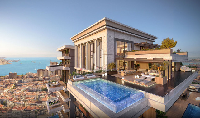 Duplex Apartment with Panoramic Bosphorus View