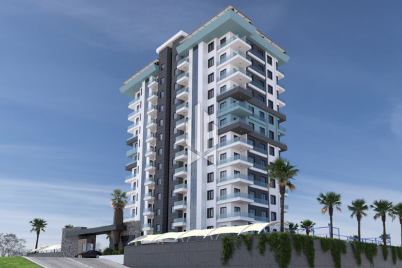 Apartments in a complex on a hill with breathtaking views