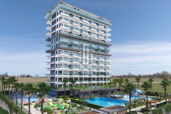 Квартира с двумя спальнями в премиальном жилом комплексе, Махмутлар