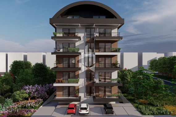 Пентхаус с завораживающим видом на зелёные окрестности и горный пейзаж