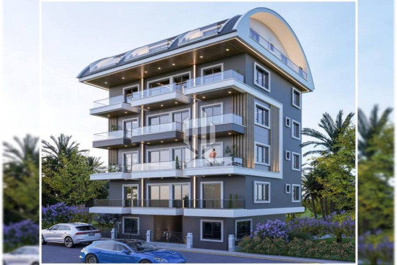 Комфортабельные апартаменты в 400 метрах от пляжа, Авсаллар