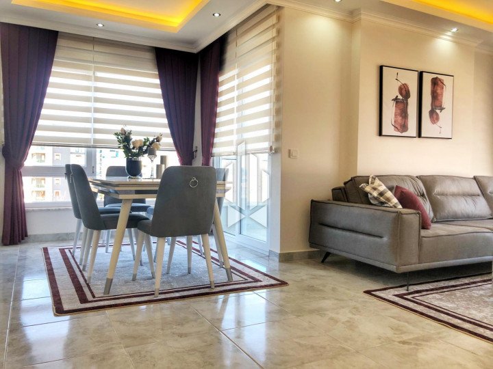 Popular layout apartment in a newly built complex, Mahmutlar 4