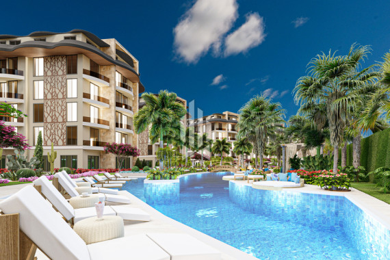 Penthouse with two bedrooms surrounded by picturesque nature, Oba