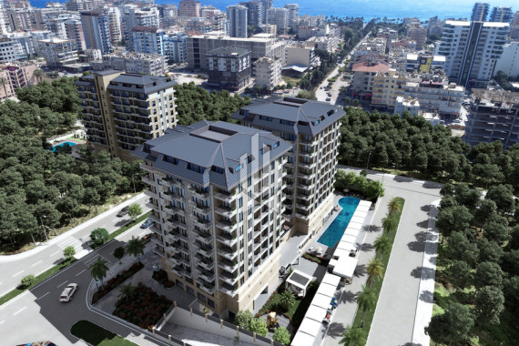 Two bedroom apartment 700 meters from the sandy beach