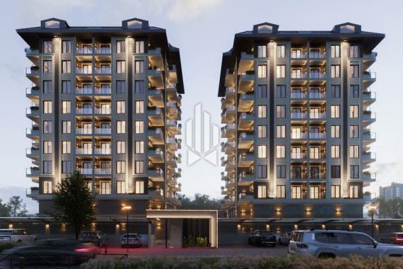 Просторные двухуровневые апартаменты в новом комплексе у моря