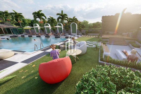 Penthouse in a stylish complex with high quality infrastructure