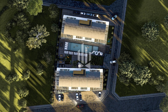Apartment on the top floor and roof of a prestigious complex