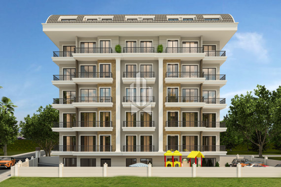 Пентхаус у подножия Таврских гор, на расстоянии 2000 метров от пляжа Инжекум