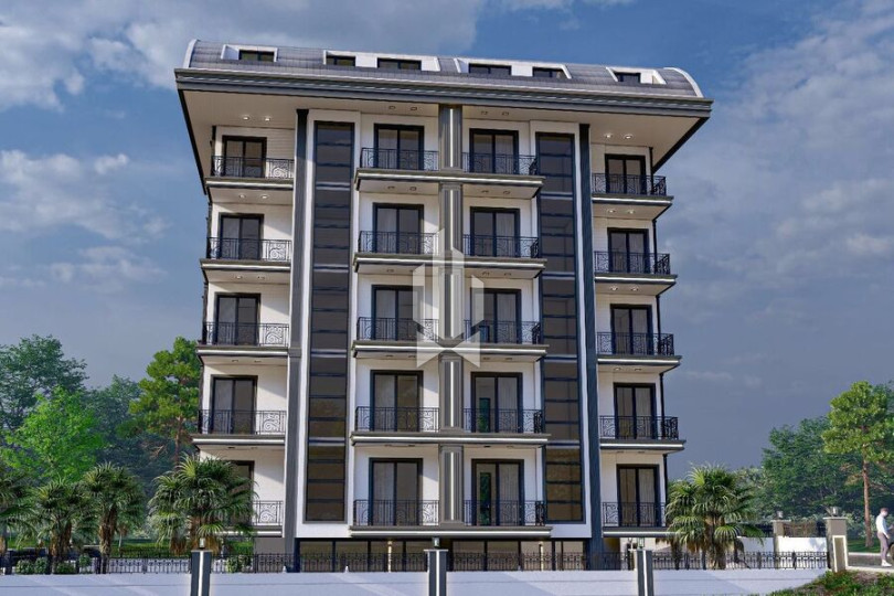 Linear apartments 1000 meters from the popular Incekum beach 2