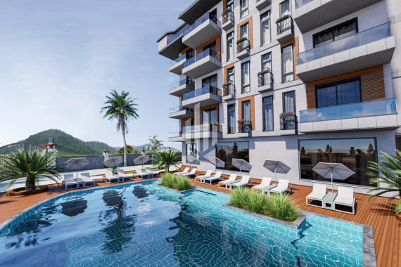 Апартаменты в уютном жилом комплексе с развитой инфраструктурой