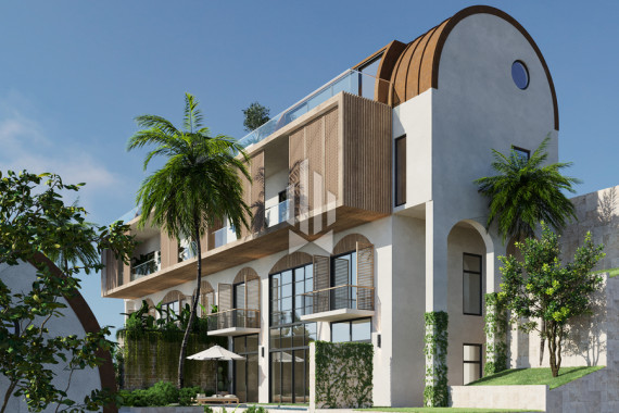 Просторный комфортабельный пентхаус премиум-класса