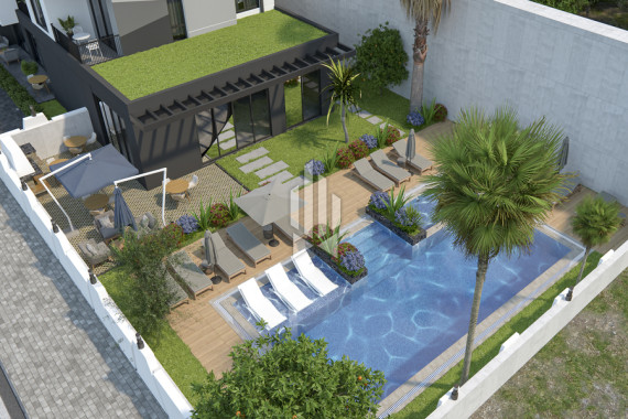 Пентхаус с качественными и уютными социальными зонами комплекса