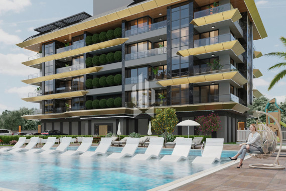 Duplex apartments in a complex with high-quality social areas
