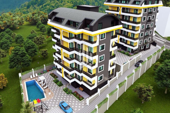 Уютные апартаменты в красивом комплексе у подножия гор