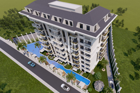 Линейные апартаменты уютной планировки в комплексе с чудесной инфраструктурой