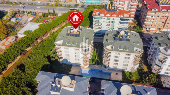 Furnished penthouse with jacuzzi, Oba