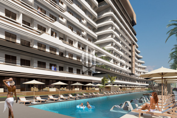 Апартаменты уютной планировки в престижном комплексе