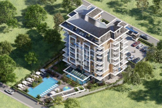 Двухуровневые апартаменты в окружении живописной природы