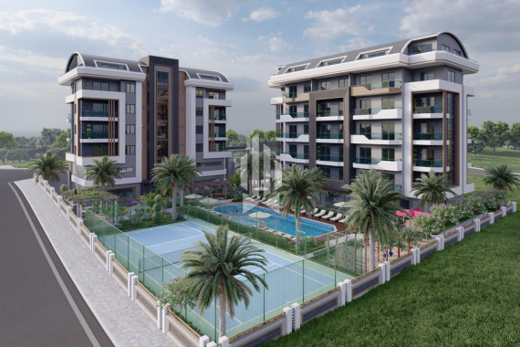 Роскошные апартаменты на верхнем этаже и крыше комплекса