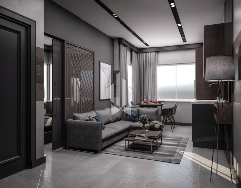 Квартира в центре Аланьи с собственной инфраструктурой комплекса