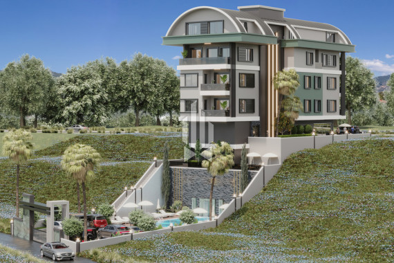 Penthouse with interesting social areas of the complex