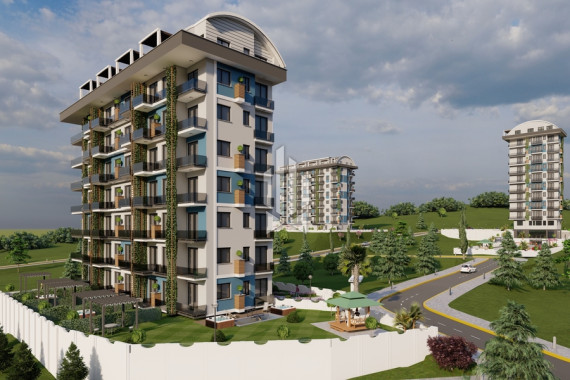 Apartment with two bedrooms in a complex with full infrastructure