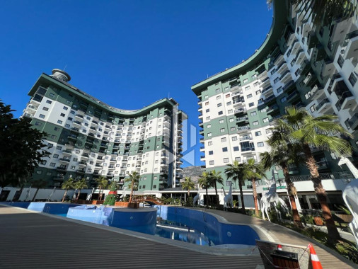 Furnished apartment in a premium class complex in Mahmutlar Alanya