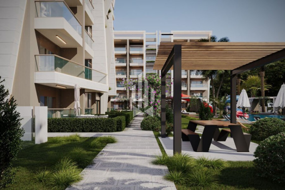 Apartment in a complex with a well-groomed territory