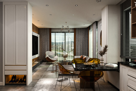 Роскошный пентхаус в комплексе с отлично развитой инфраструктурой