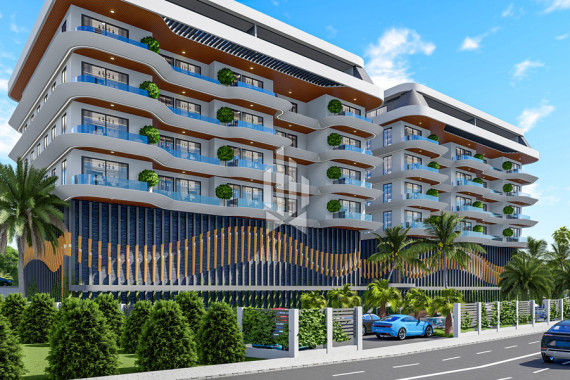 Уютные апартаменты в современном комплексе с уникальным дизайном