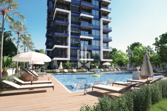 Two bedroom apartment with luxurious infrastructure of the complex