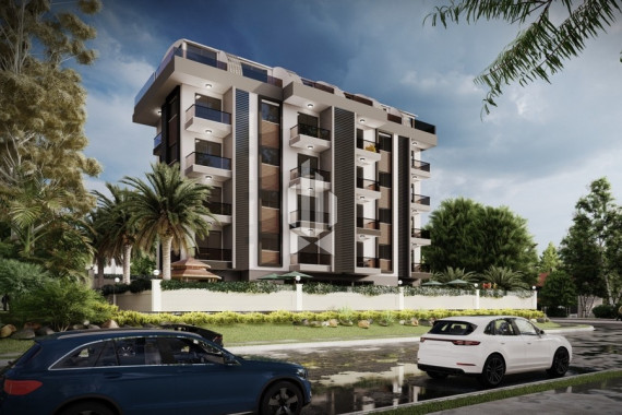 Cozy apartments in a modern complex with full infrastructure