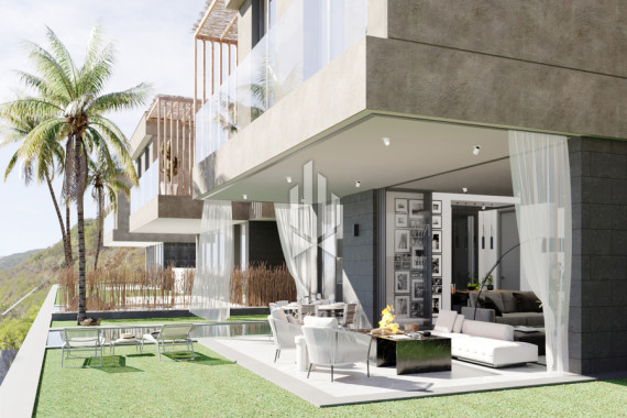 Роскошная вилла в элитном районе рядом с морем